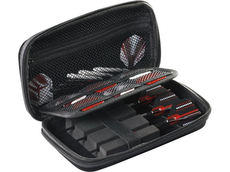 Winmau Darttasche Blade 6 Schwarz Stilvolles Dart-Etui