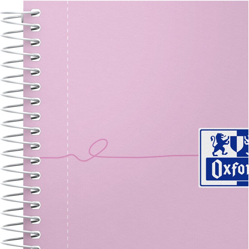 Cahier oxford smart integrale 170x210 endosse 180p 5pages assorti