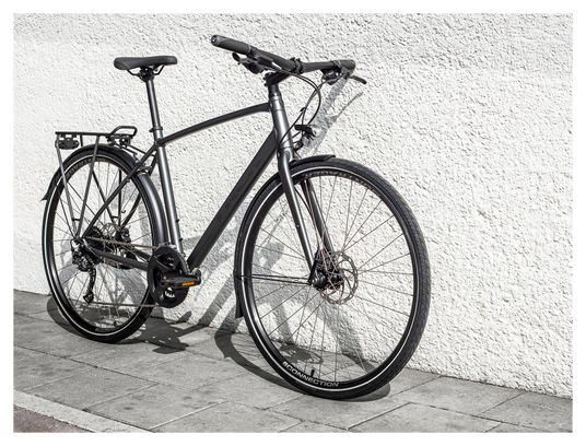 Vélo de Ville Trek FX 2 Disc EQ Shimano Acera/Altus 9V 700 mm Gris Lithium 2023