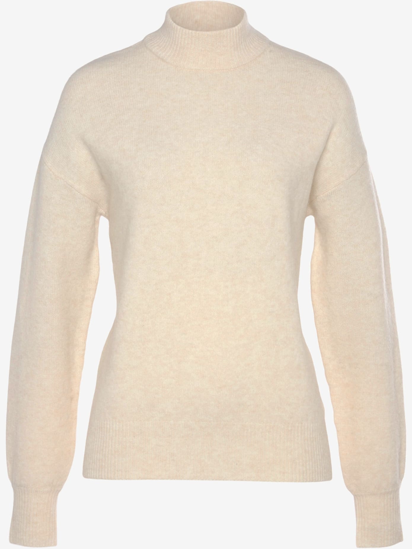 Pull en tricot à col montant