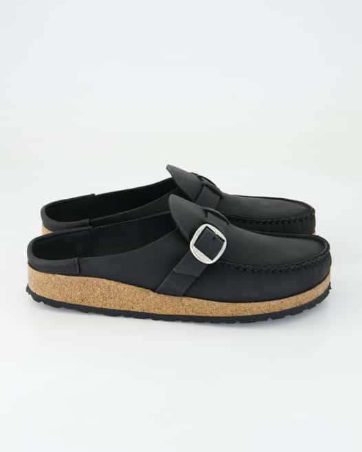 Birkenstock Buckley Pantoletten in Schwarz