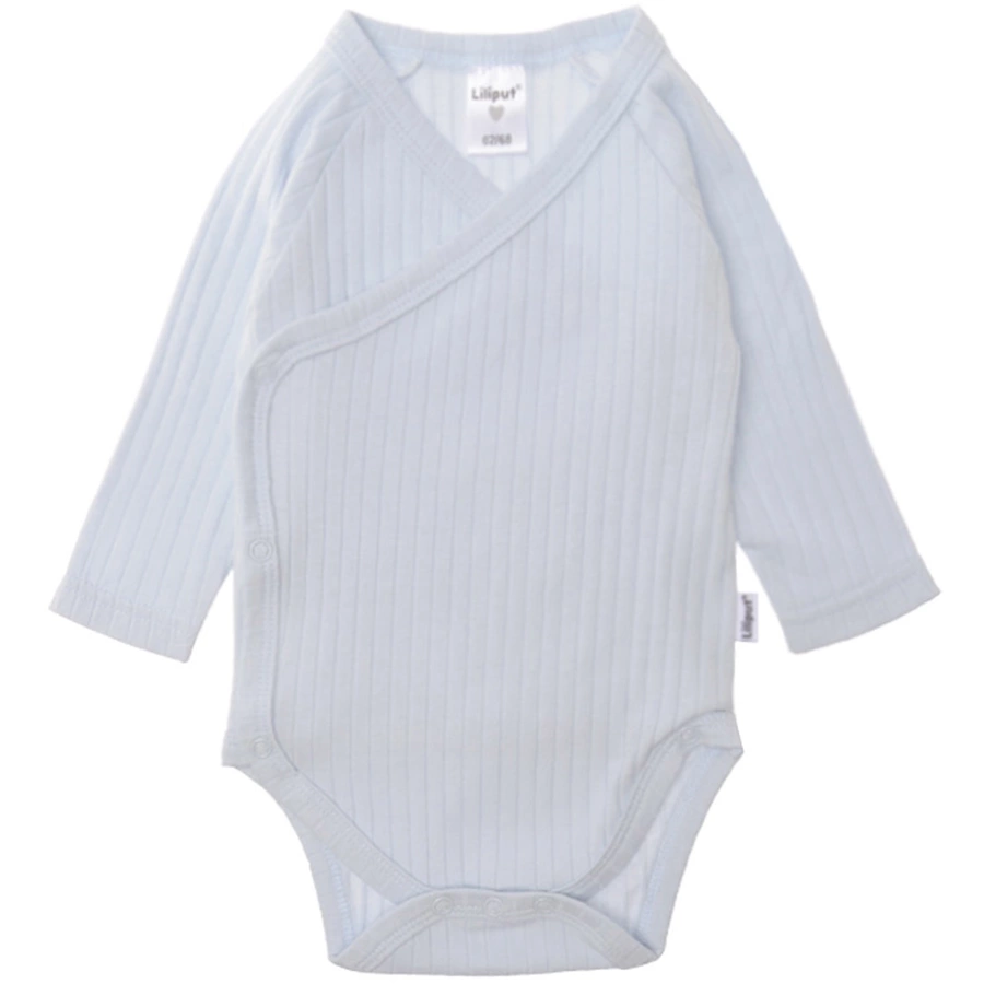 Liliput Wickelbodies im 2er Set weiss-hellblau