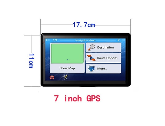 YONIS - Gps auto 7 pouces europe haute configuration 8g+256m ecran c...