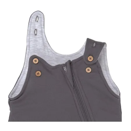 Lässig Baby-Schlafsack, Größe 74/80,Anthrazit