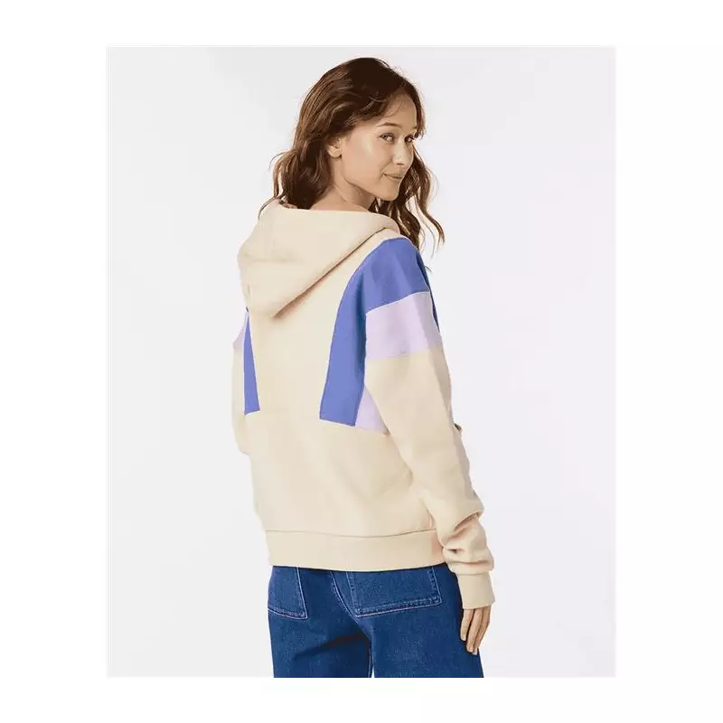 Sweat femme RIPCURL Olalla Hoodie Fleece Beige