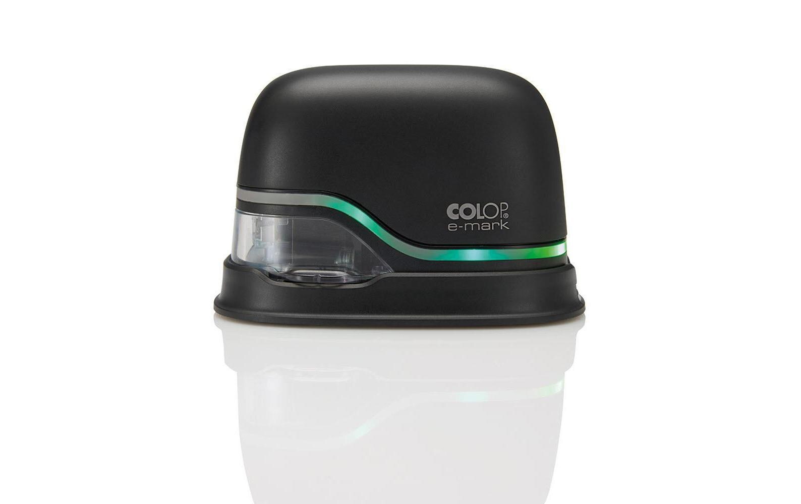 Beschriftungsgerät COLOP e-mark Schwarz<br>Colop e-mark – Eine neue Ära für Stempel