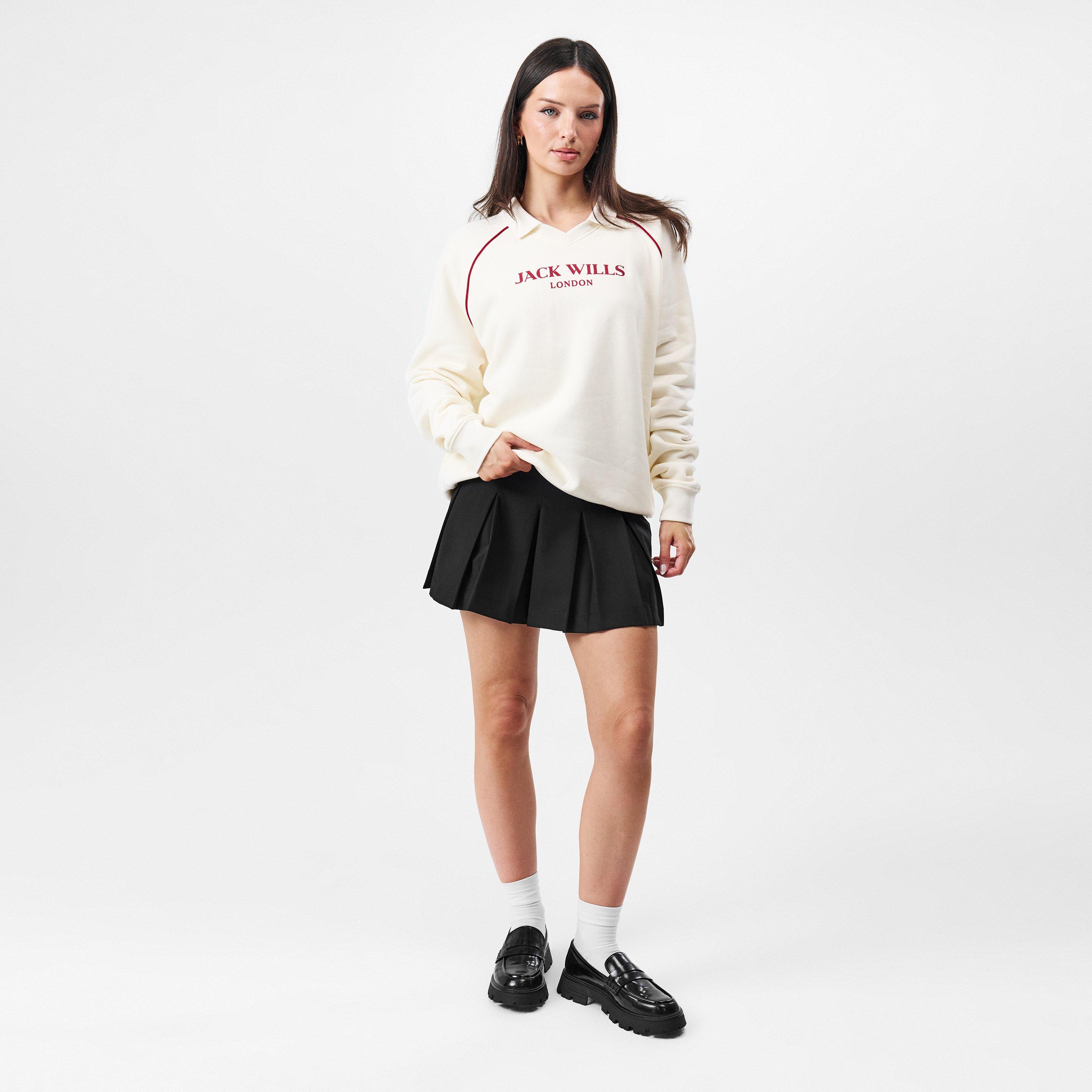 Jack Wills JW Vintage Collar Crew Sweater