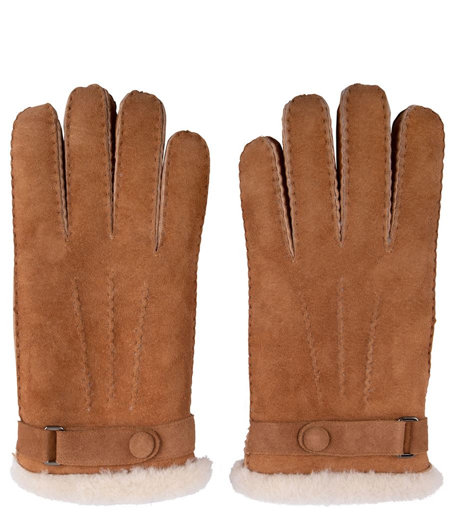 Cowboysbag Gloves Man Welbury Cognac Maat L