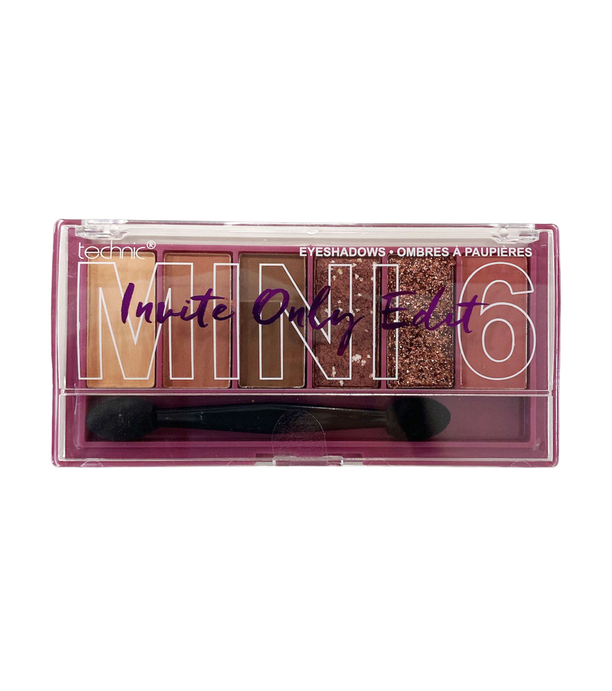 Technic Cosmetics - Paleta de sombras Mini 6 - Invite Only Edit