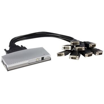 StarTech.com Hub adaptateur USB vers série RS232 DB9 8 ports