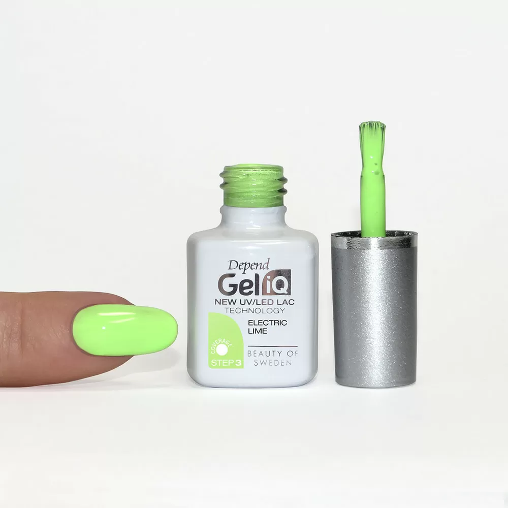 Depend Gel iQ Electric Lime - 5 ml.