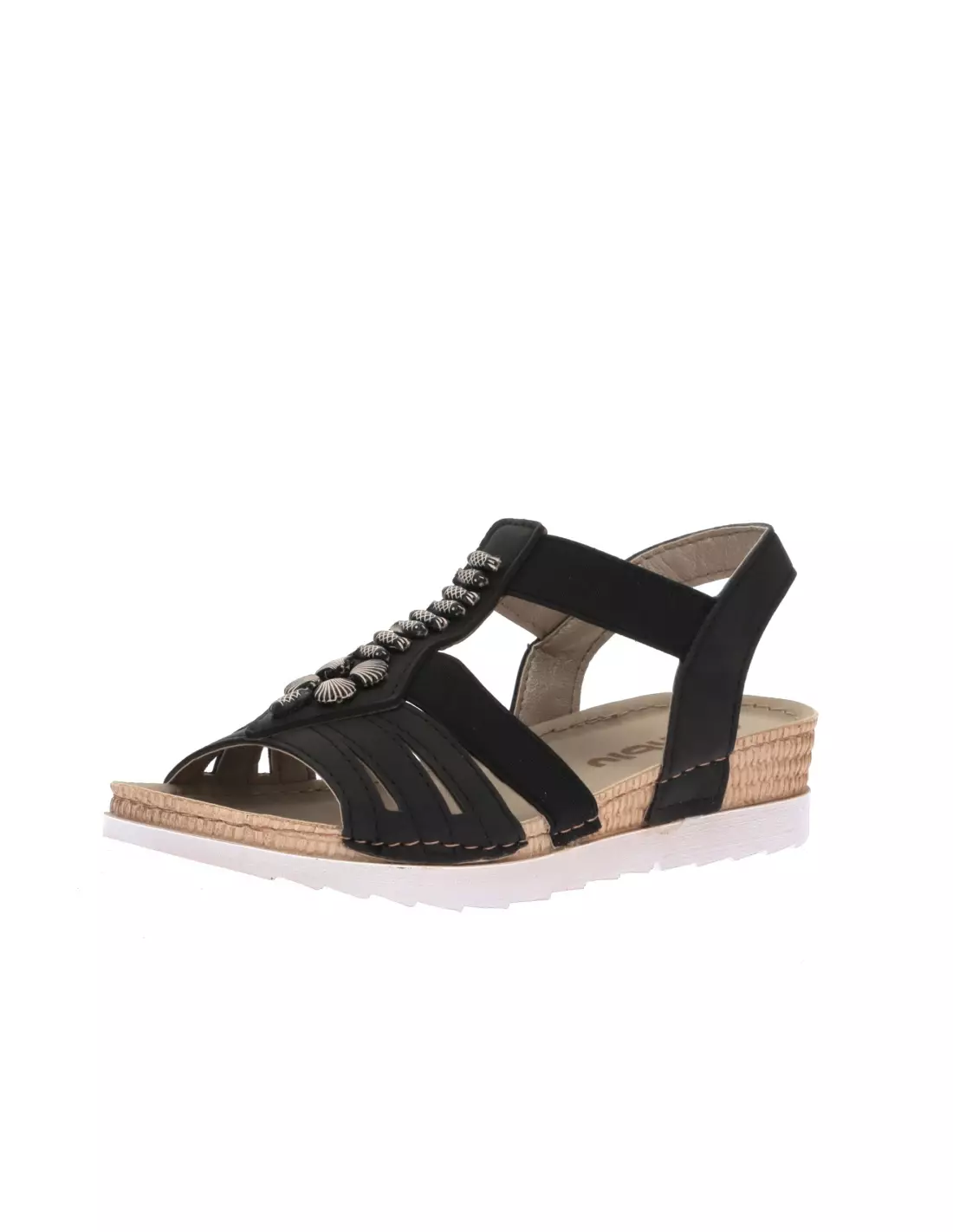 INBLU OFAP0100 - Sandales & nu-pieds Nero