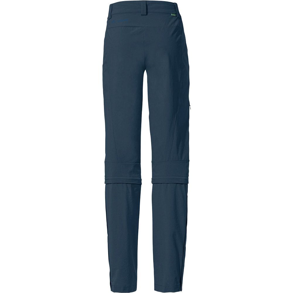 VAUDE Farley Stretch Capri T-Zip Trekkinghose Damen dark sea