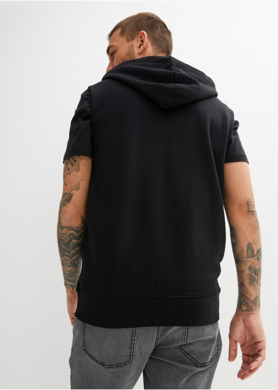 Gilet sweat sans manches