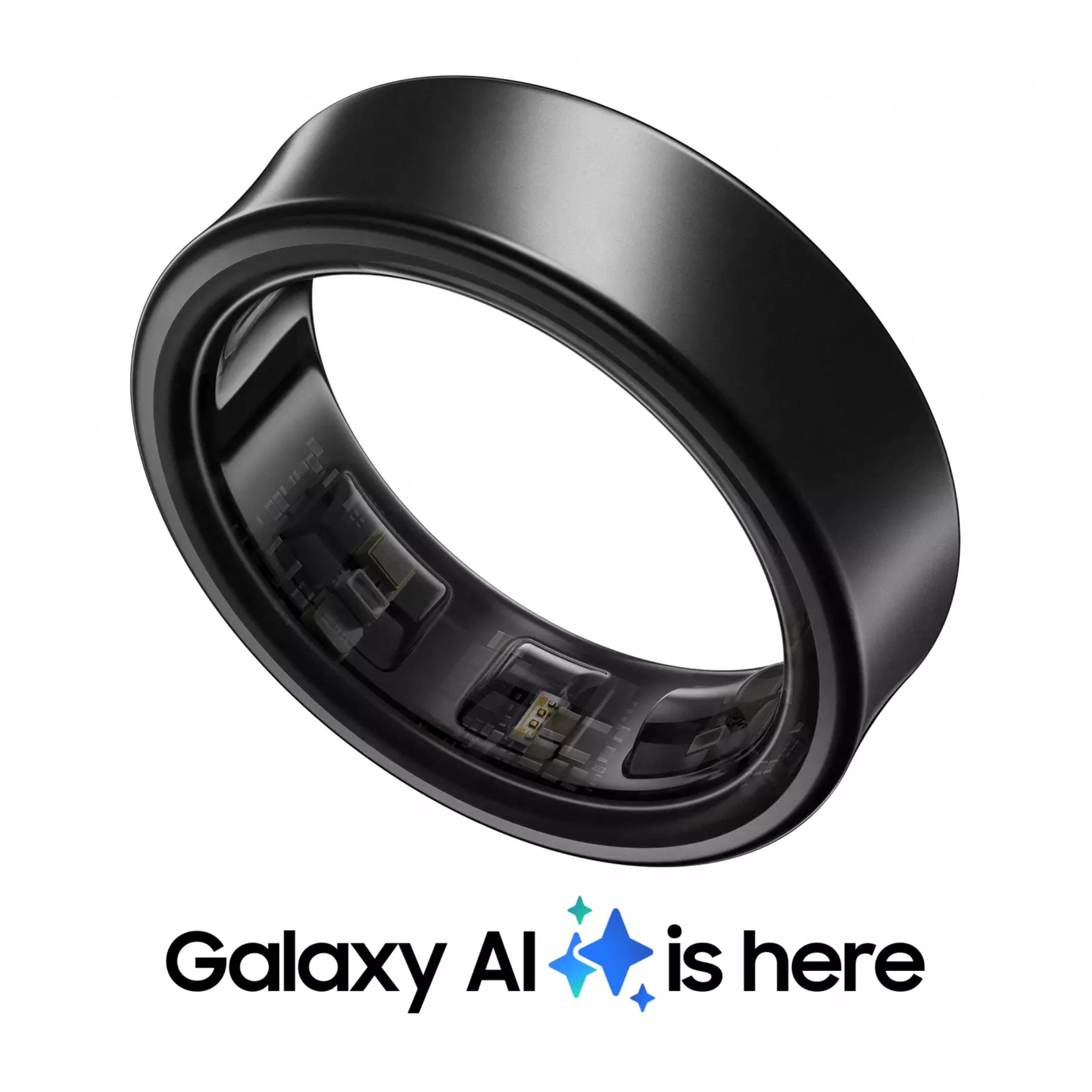 Samsung Galaxy Ring - Titanium Black Størrelse 10