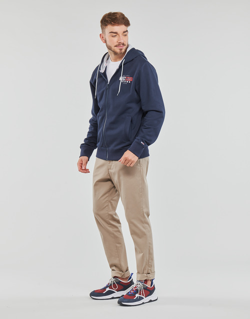 Tommy Jeans - TJM ENTRY FLAG ZIP THRU - Marine