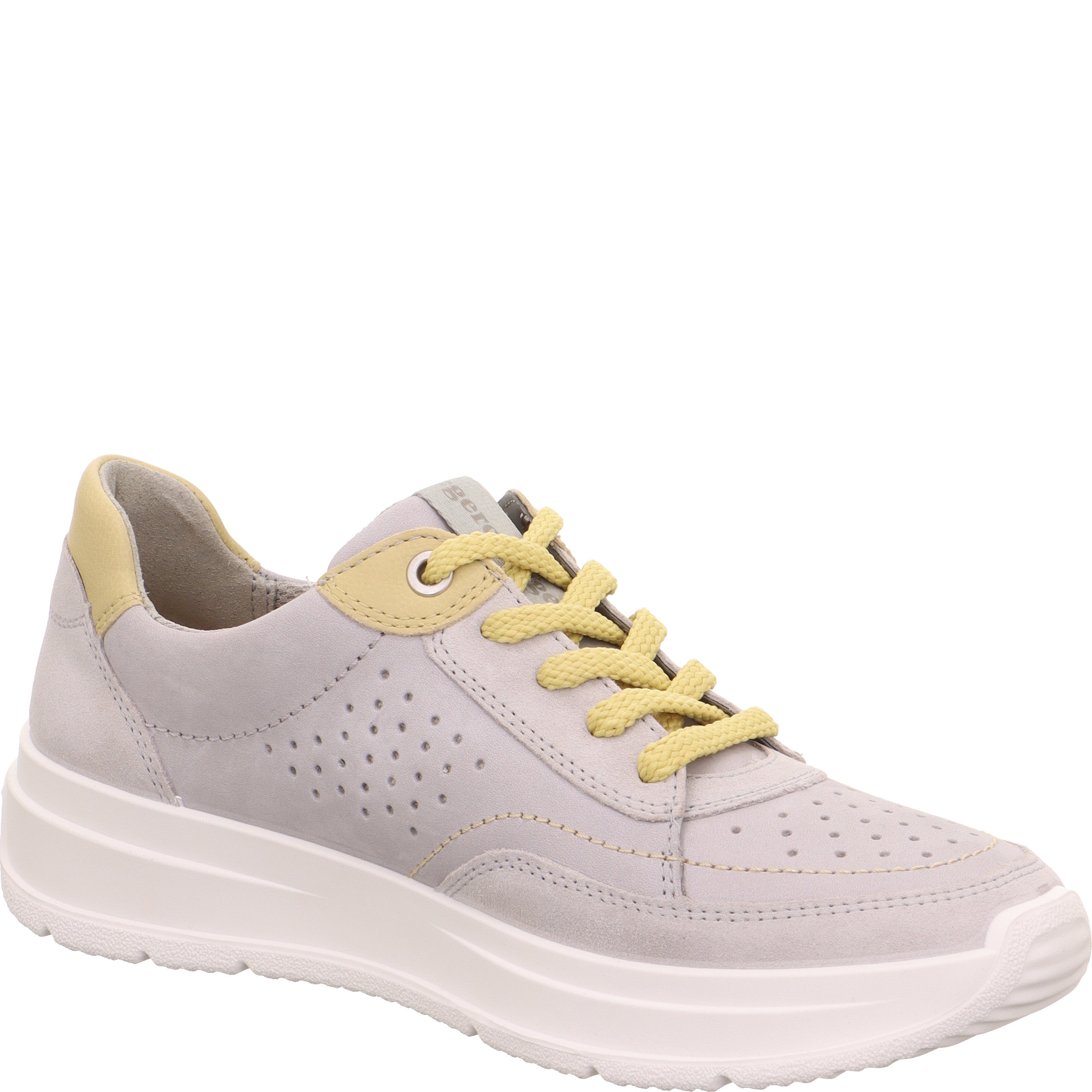 legero SPRINTER Damen  Sneaker low mit Schnürung - Farbe: Aluminio - Größe: 3.5