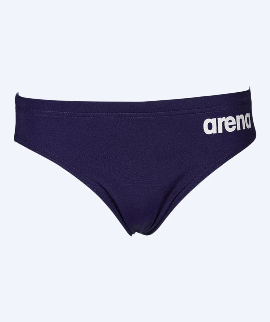 Arena trekantede badebukser til drenge - Solid - Mørkeblå