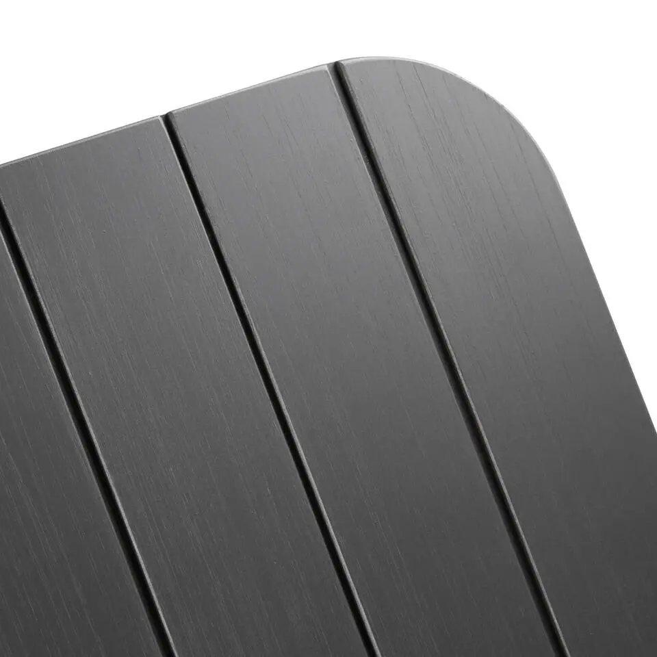 Keter Luzon Plus opbergtafel - 57x57x43cm - Grafiet