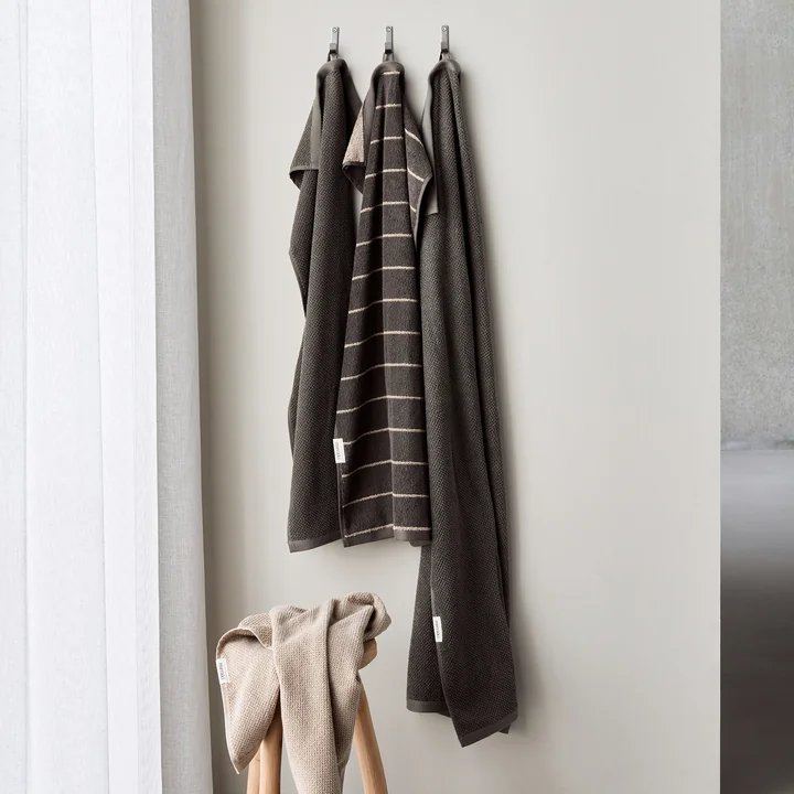Meraki - Handtuch, 50 x 100 cm, solid safari (2er-Set)
