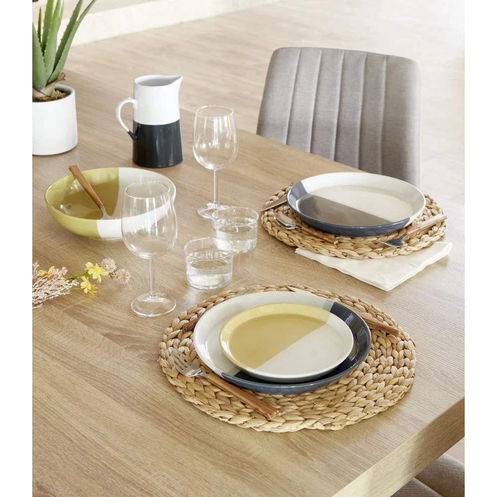 Set de table jacinthe d'eau tressée Ø35 cm