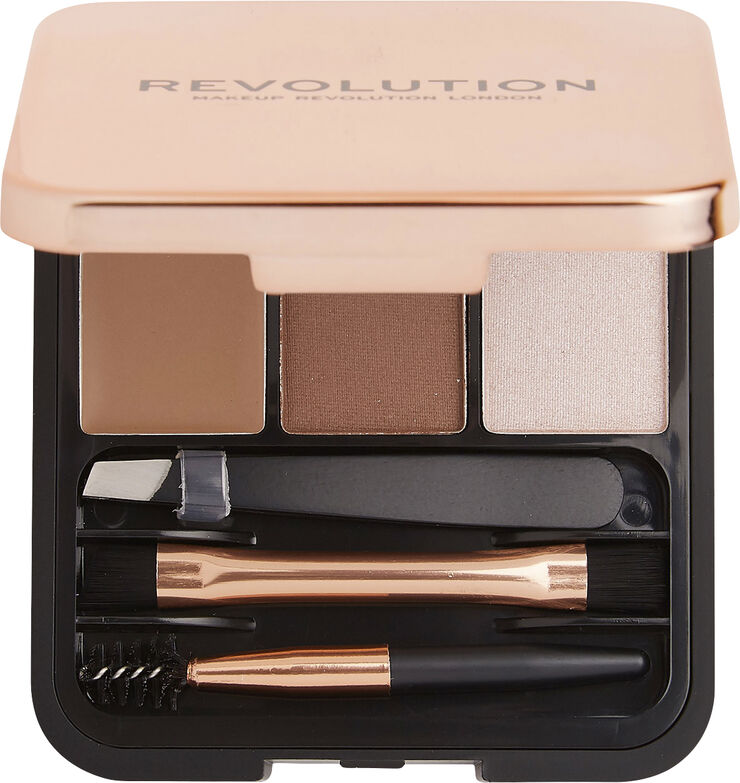 Revolution Revolution Brow Sculpt Kit Brown
