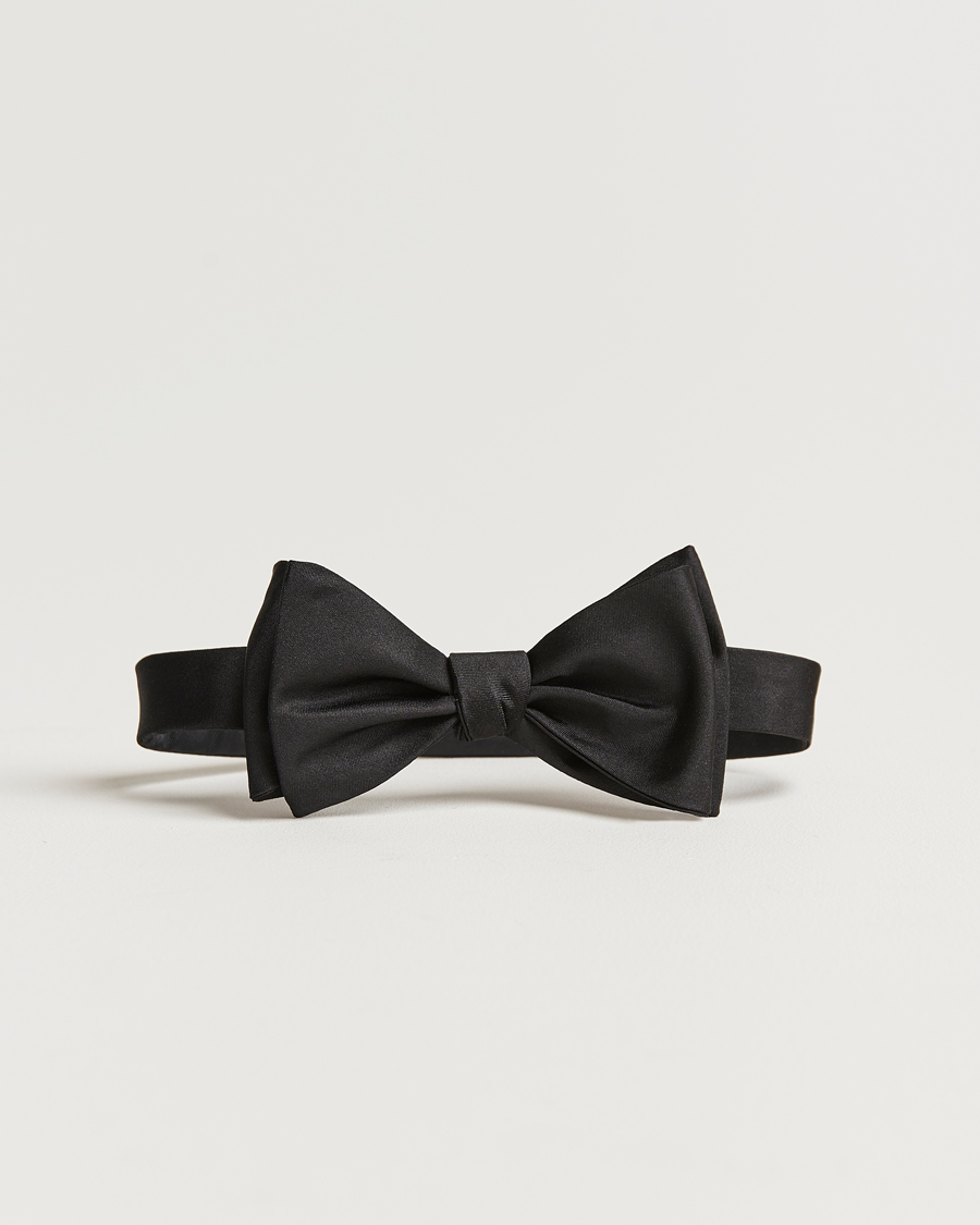 Silk Self Tie Black