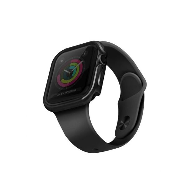 Uniq Capa Etui Valencia Apple Watch Series 4/5 44Mm Gunmetal Grey - 8886463671191