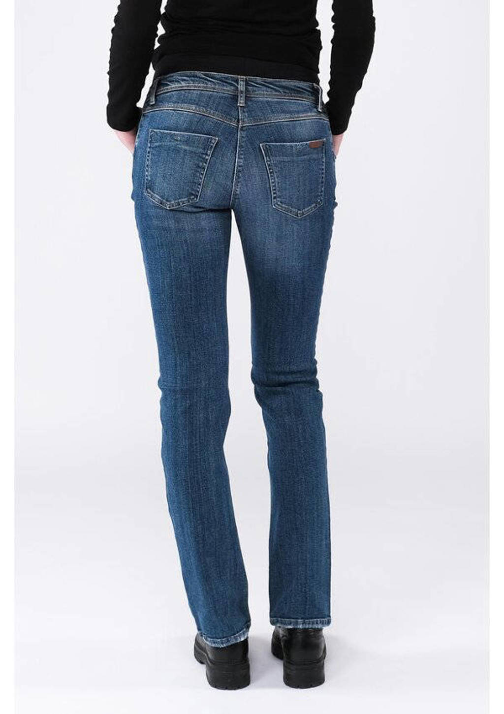 LOVE2WAIT zwangerschaps straight leg jeans Grace stonewashed