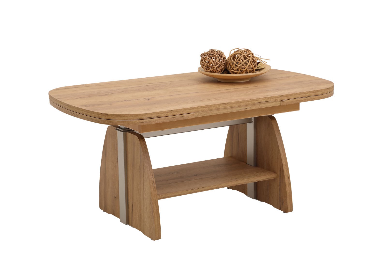 Couchtisch Colin Craft Eiche Nachbildung ca. 107-15 x 53-69 x 67 cm