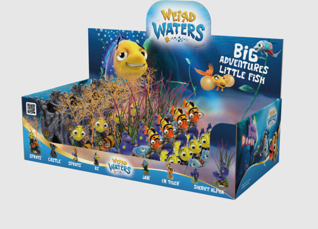 Superfish Weird Waters Stronk M | Kinderaquarium ornamenten