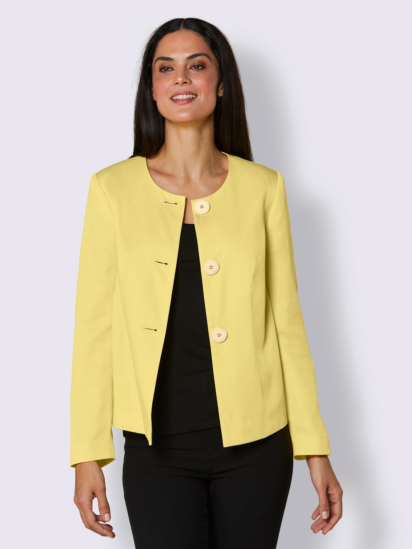 Blazer en lyocell pur lyocell