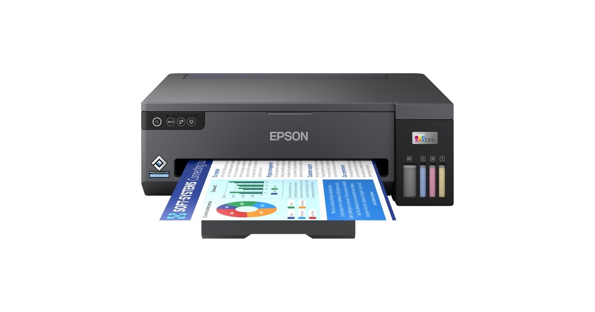 EpsonEcoTank ET-14100 inkjetprinter  (Zwart, Wi-Fi)