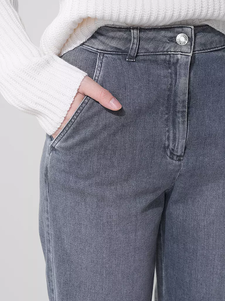 PENN&INK Jeans Wide Leg grau