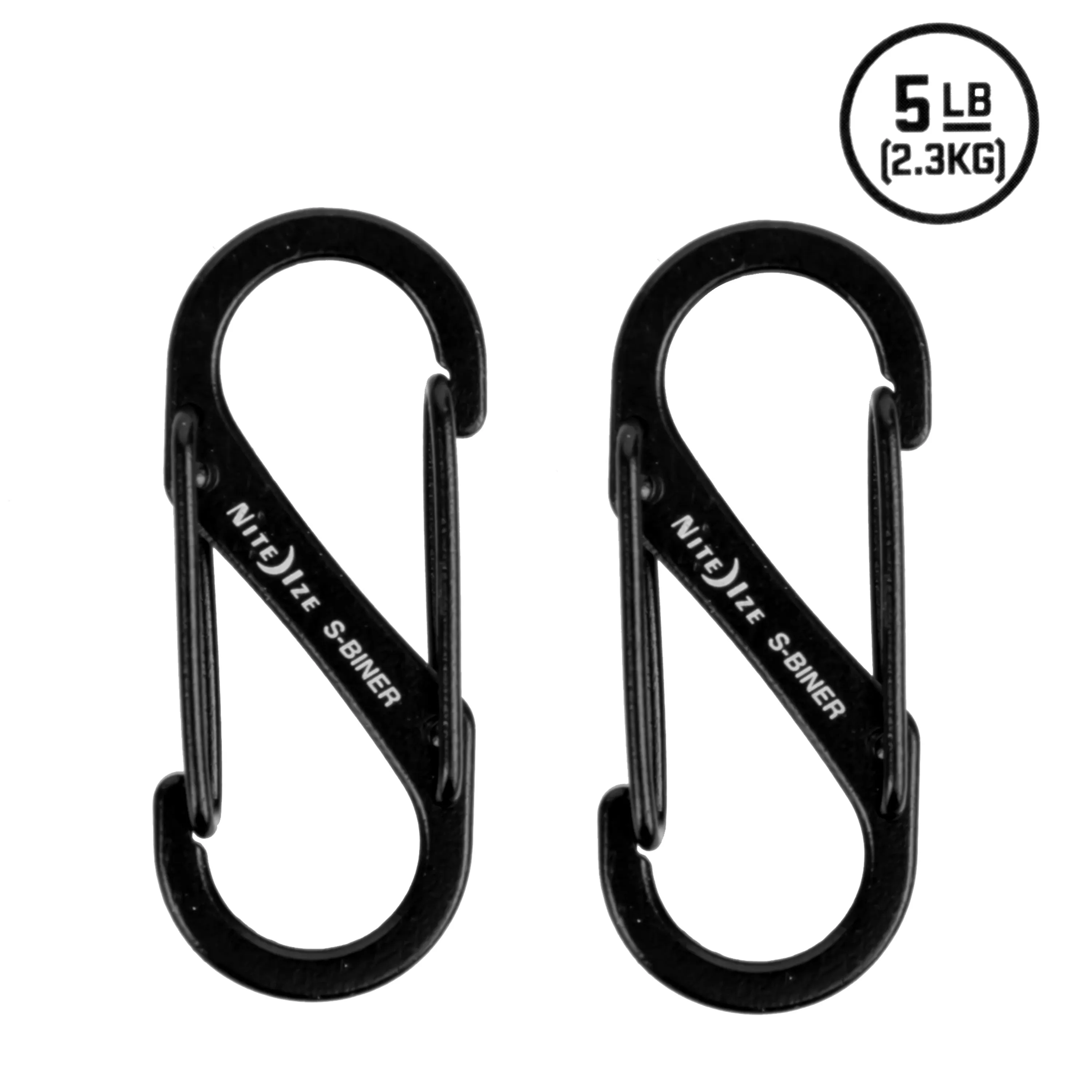 Nite Ize -  Karabiner S-Biner Gr. 1 Edelstahl stainless 2er Pack