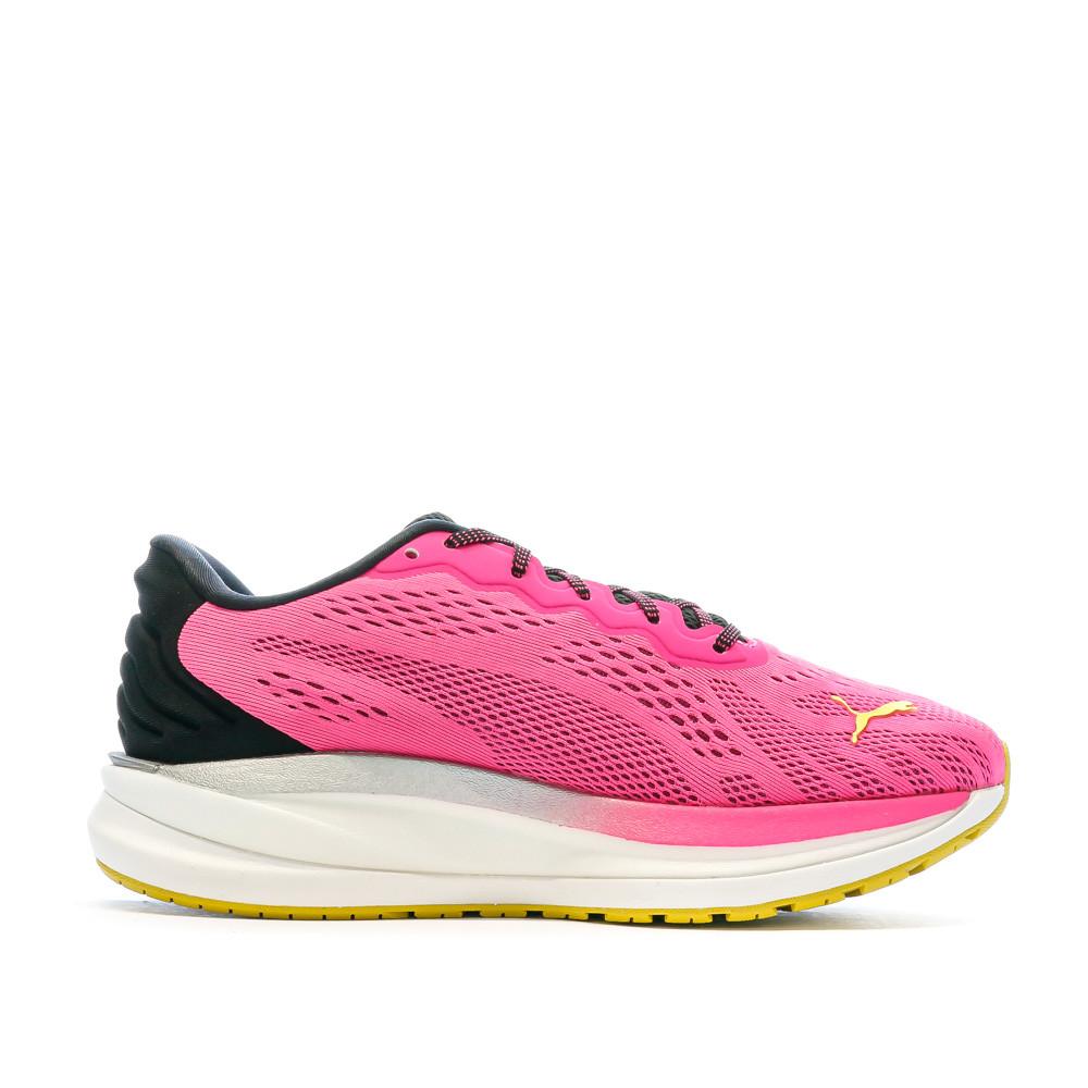 Puma Chaussures de Running Noir/Rose Femme Puma Magnify Nitro