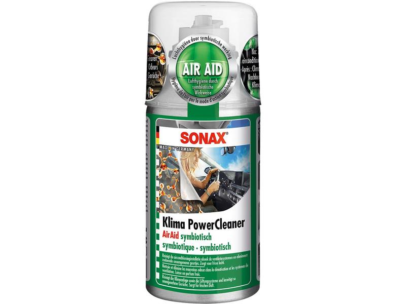 Sonax Klima PowerCleaner Air Aid, 100 ml Auto-Geruchsentferner für langanhaltende Lufthygiene