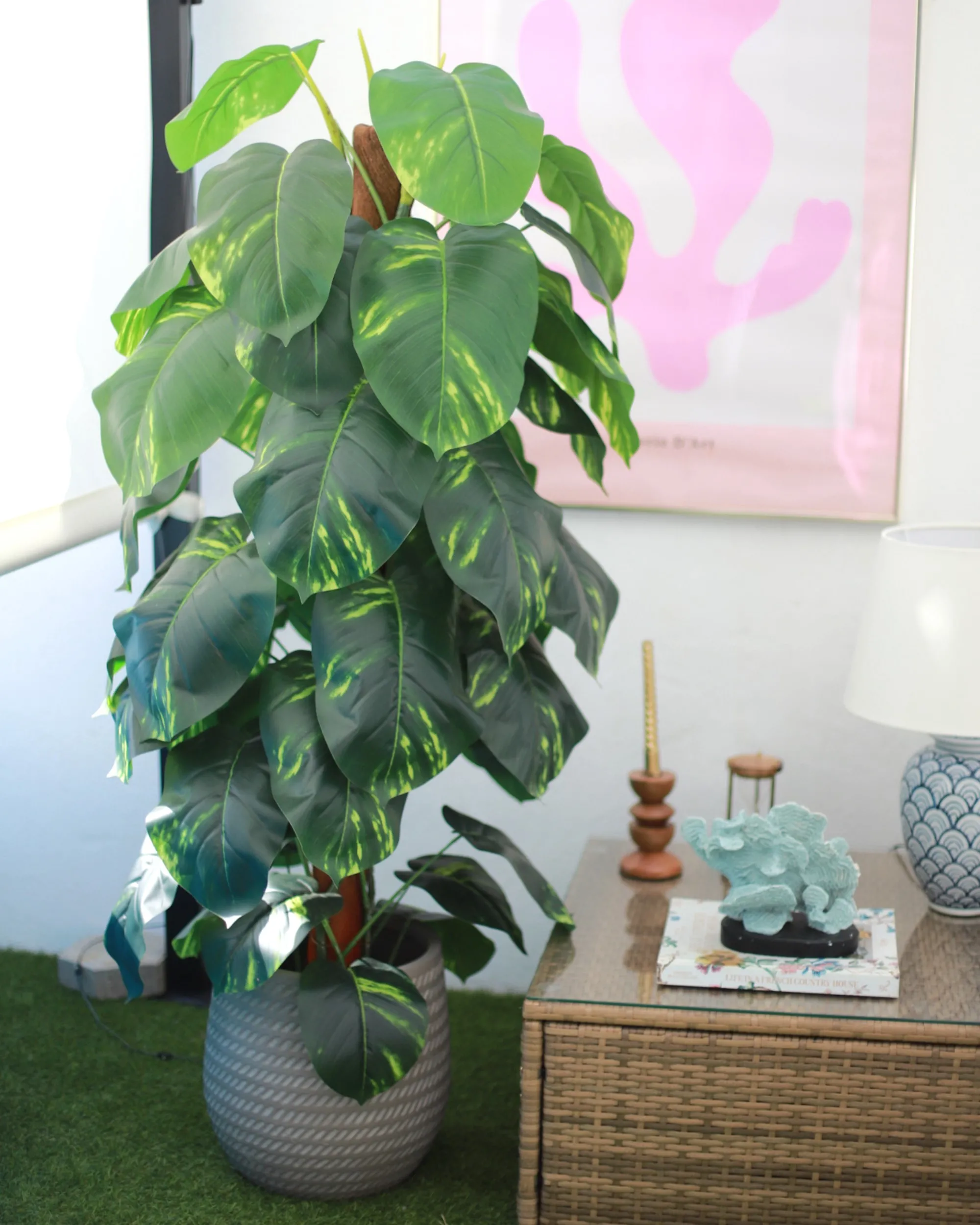 Kunstplant DIEFFENBACHIA 152 cm Groen