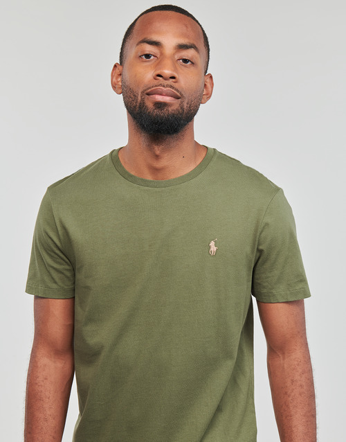 Polo Ralph Lauren - T-SHIRT AJUSTE EN COTON Kaki / Dark / Sage