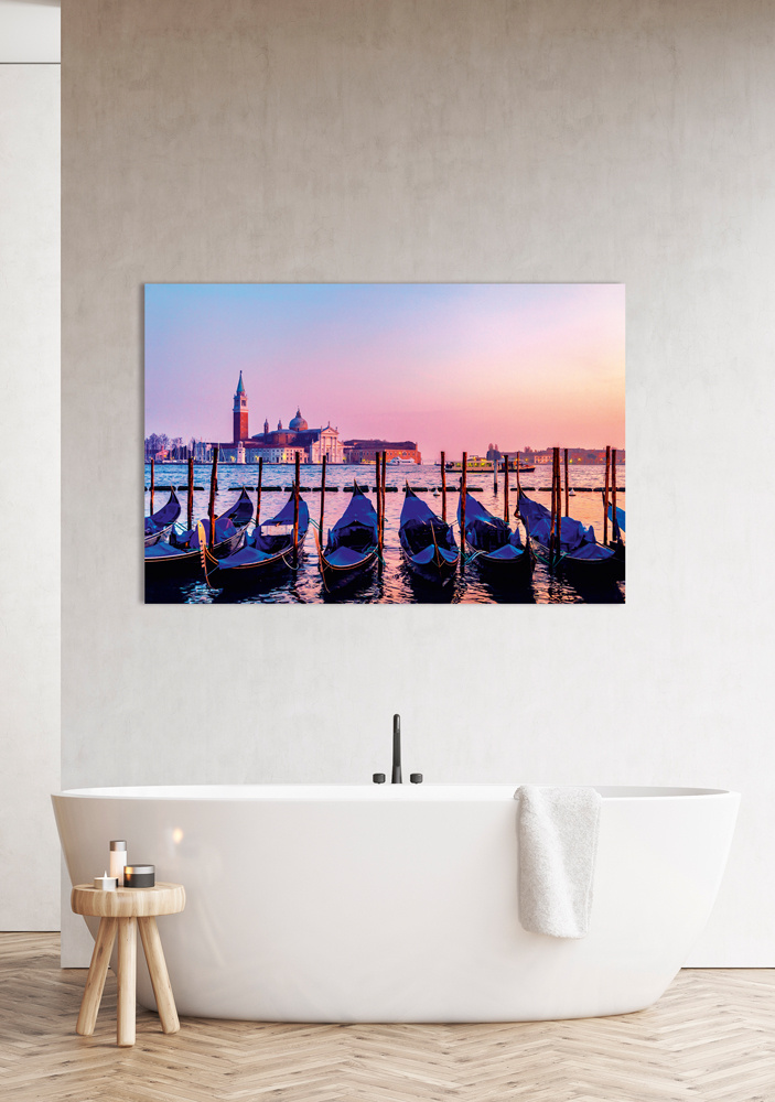 Akustikbild GONDOLIEREN 80x120cm, 7kg