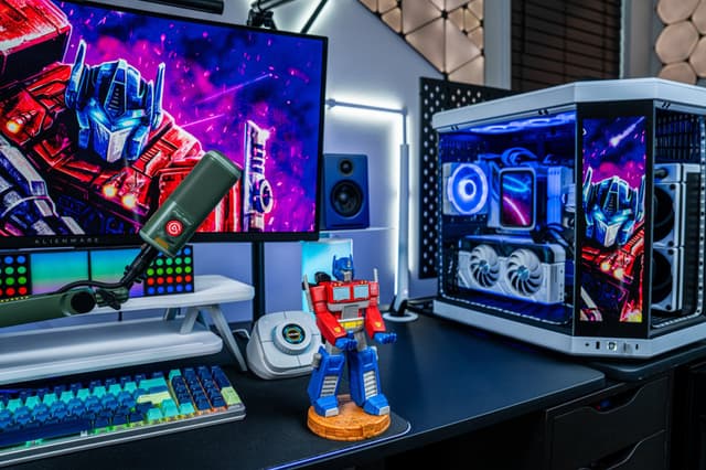 Cable Guys Transformers smartphone/controller holderfigur (Optimus Prime)