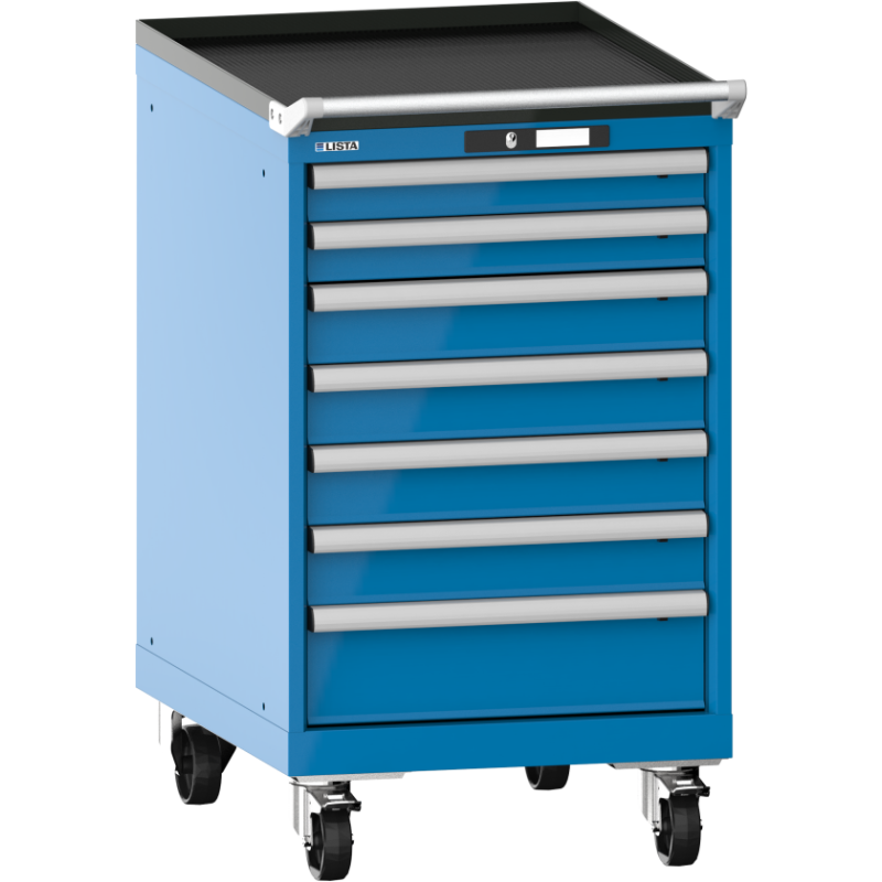 Armoire à tiroirs Lista 27 x 36E  H 99 x L 56,4  x P 72,5 cm 7 tiroirs Key Lock