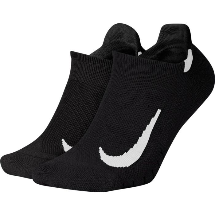 Nike Unisex Strømper Multiplier No-Show 2-Pack Socks