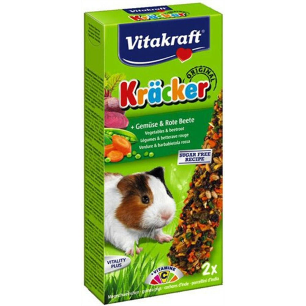 Vitakraft Cavia Kracker 2 in 1 Groente2 stuks