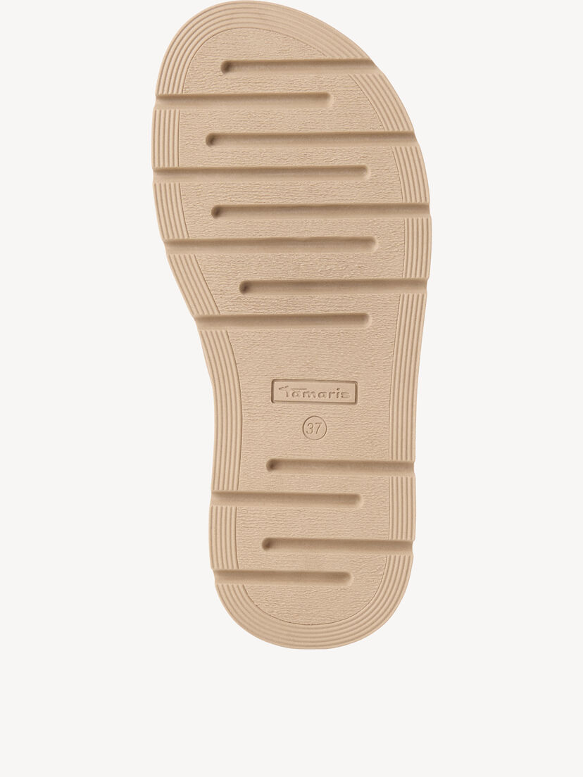 Leren Slipper - beige
