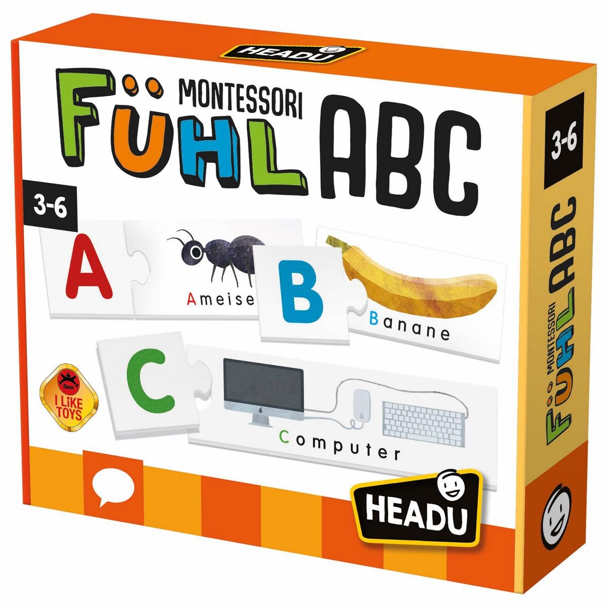 Headu Spielware Fuehl-ABC Montessori