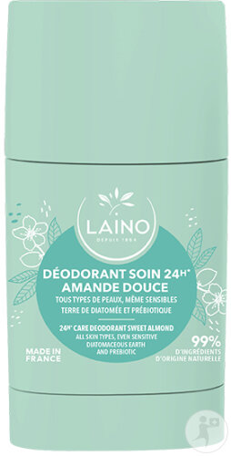 Laino Déodorant Solide Amande Douce Stick 60g