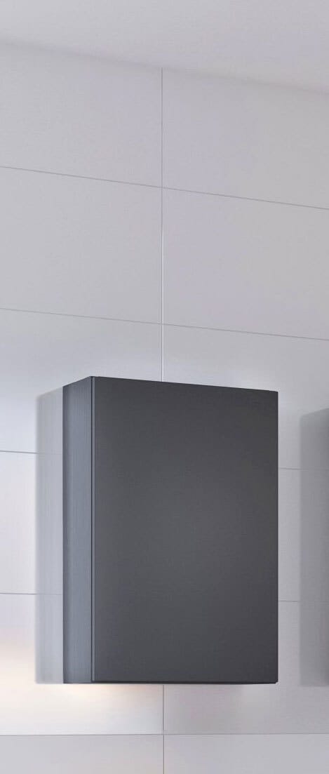 Hängeschrank BAABE 40 x 64 cm Graphit matt
