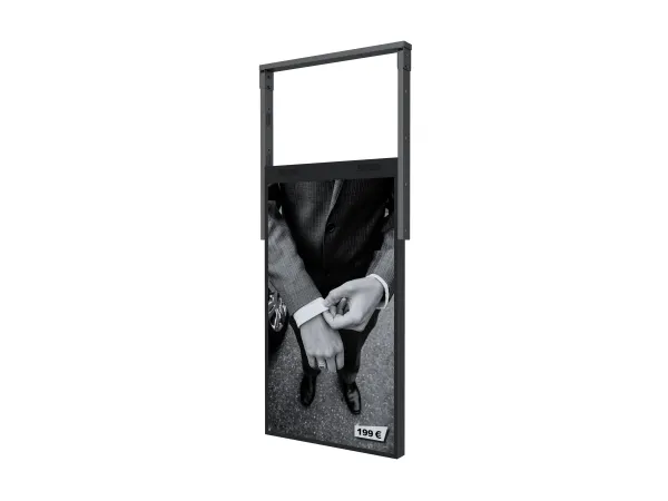 Multibrackets M Ceiling Mount Pro OM46N-D - Komponenter til montering (monteringsbase) - vipning - for fladt panel - stål - sort - loftsmonterbar