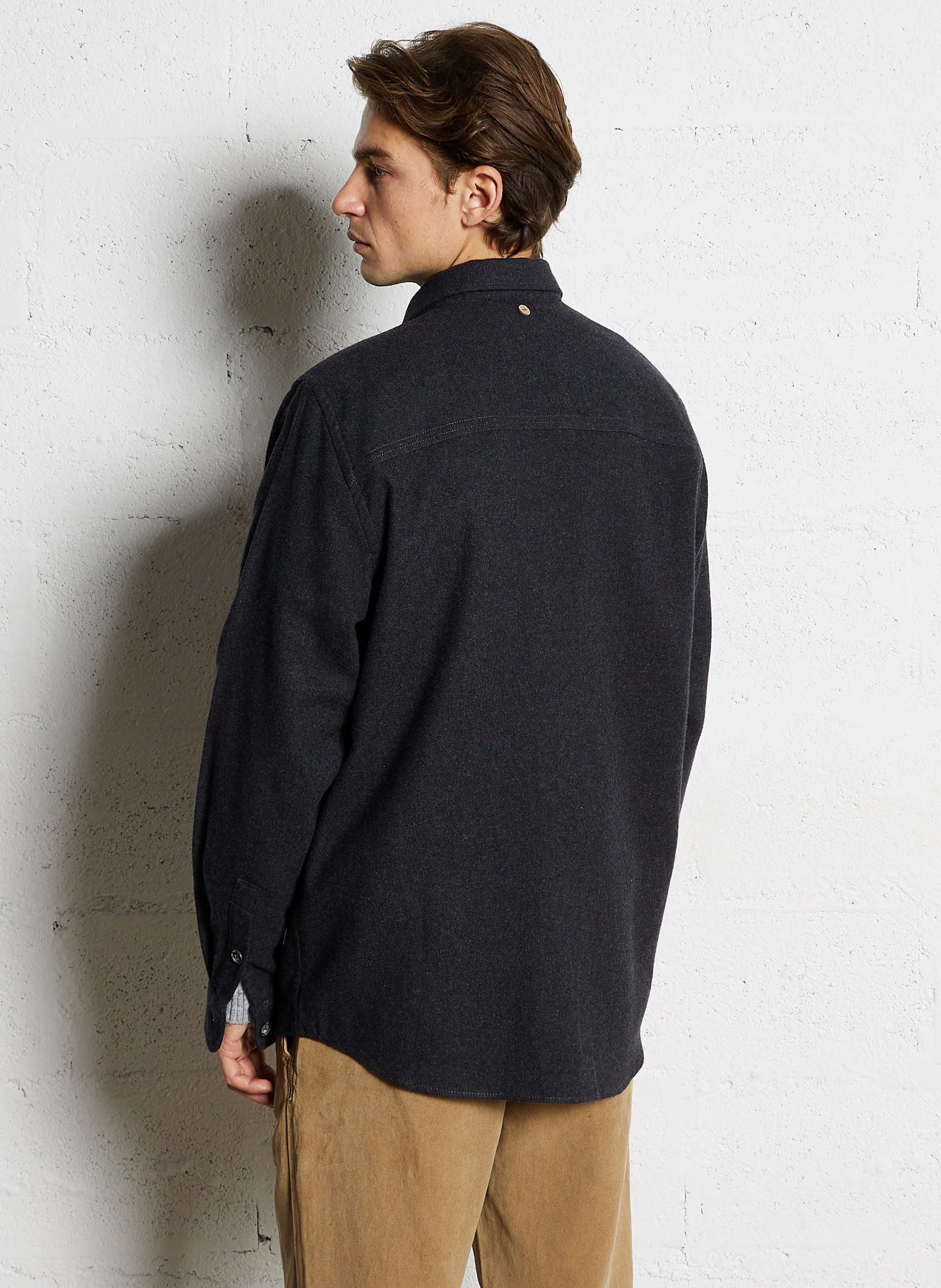 CERILLY - Surchemise en coton | Gris